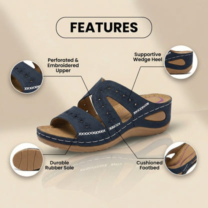 Classic Orthopedic Slippers with Timeless Style