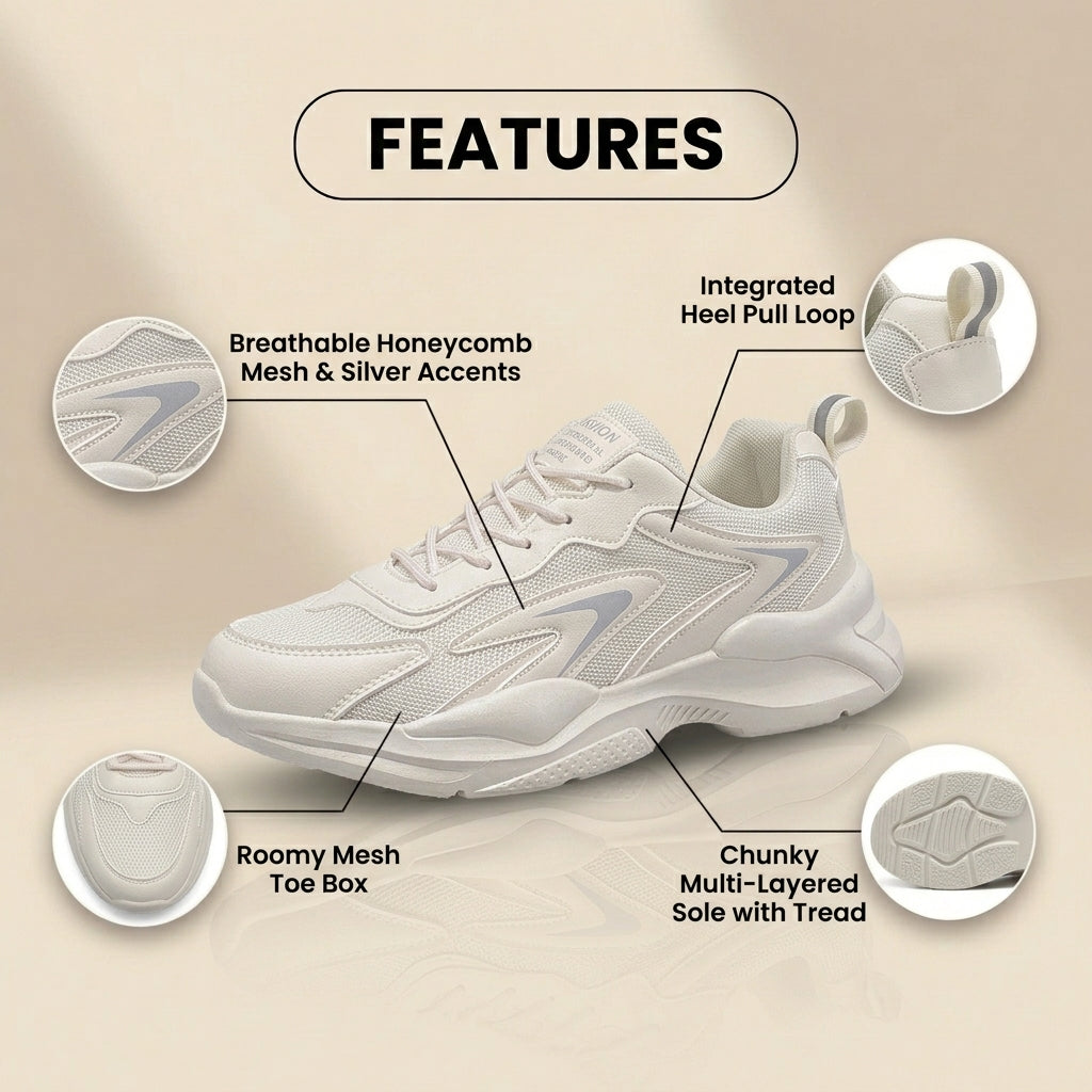Vintage Inspired Orthopedic Sneakers