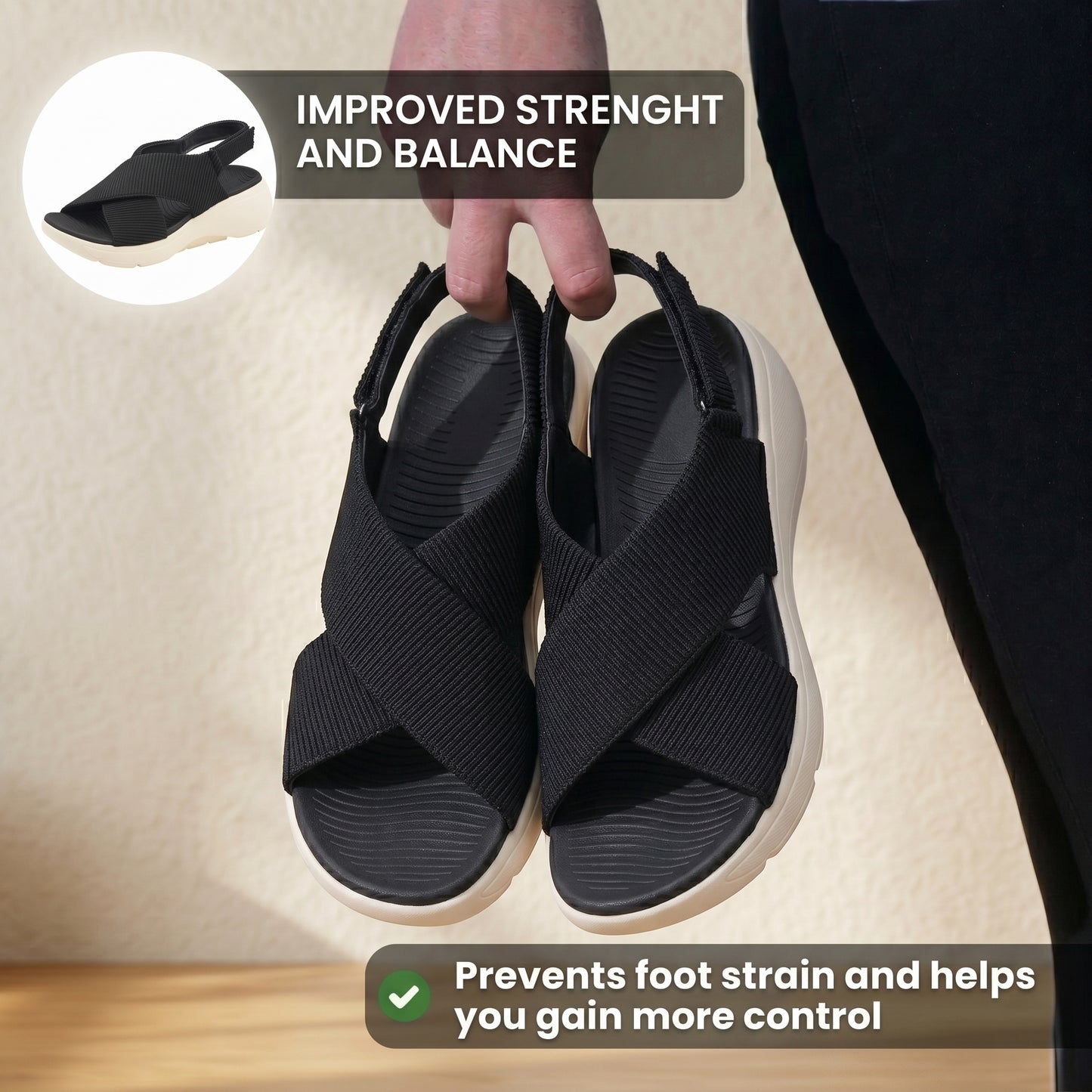 Chic Orthopedic Sandals with Unique Design