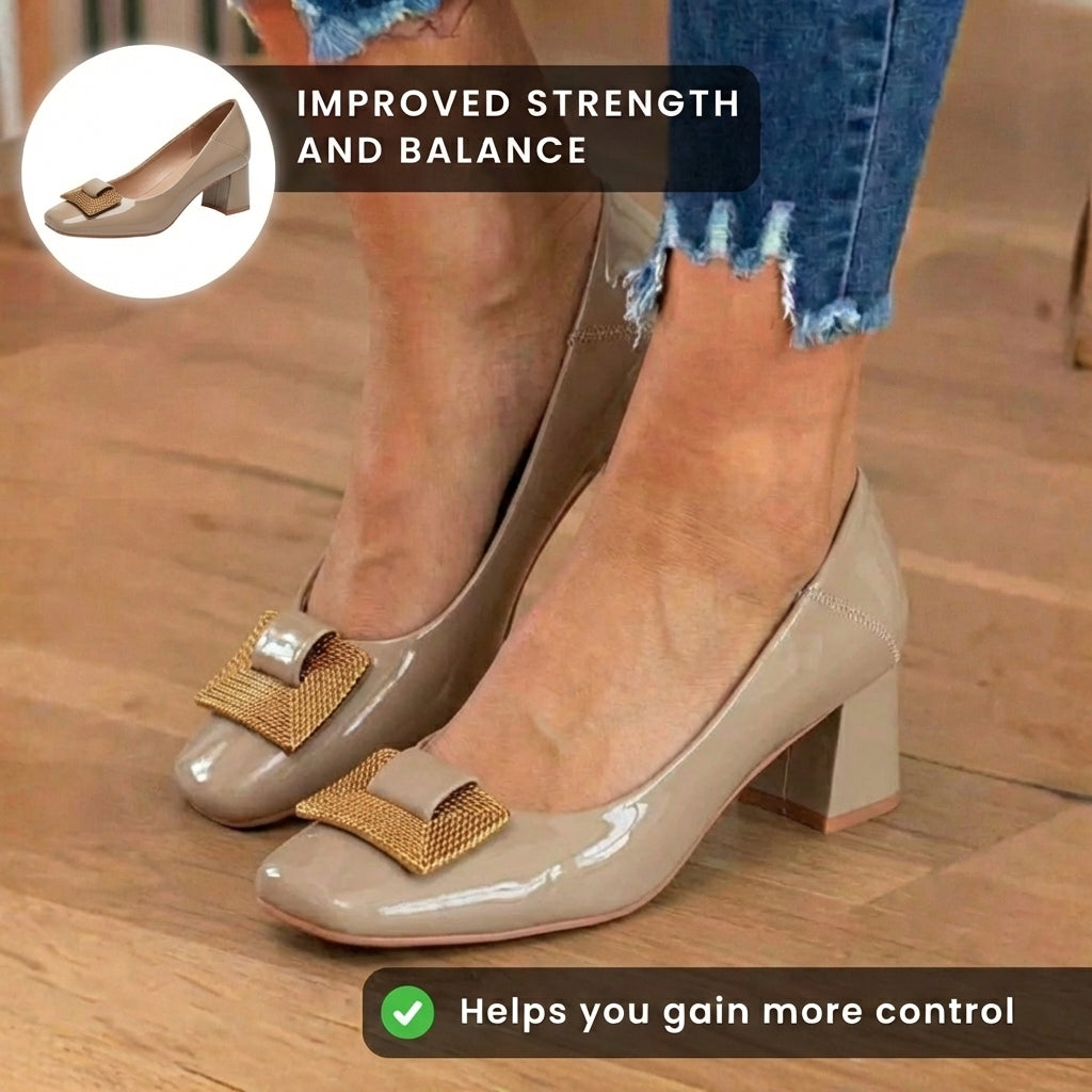 Classic Orthopedic Heels with Timeless Style