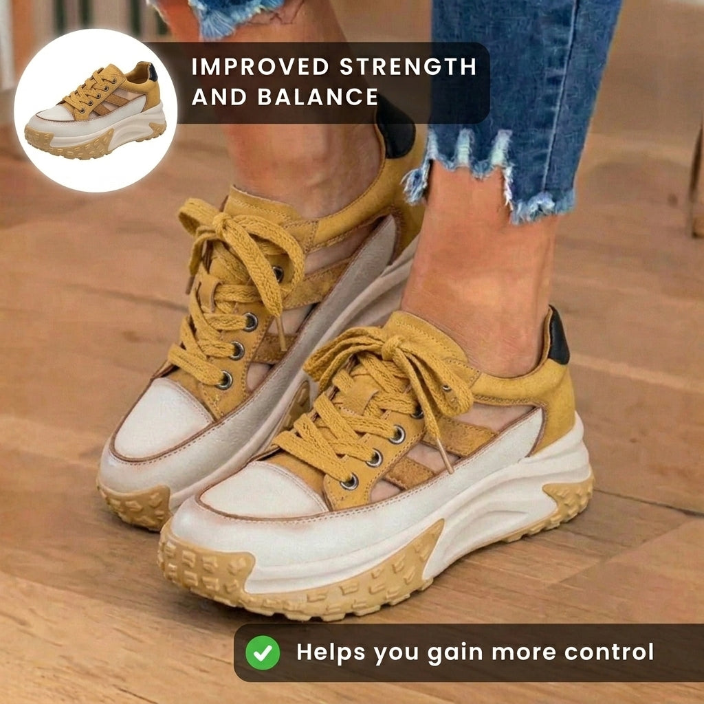 Classic Orthopedic Sneakers with Timeless Style