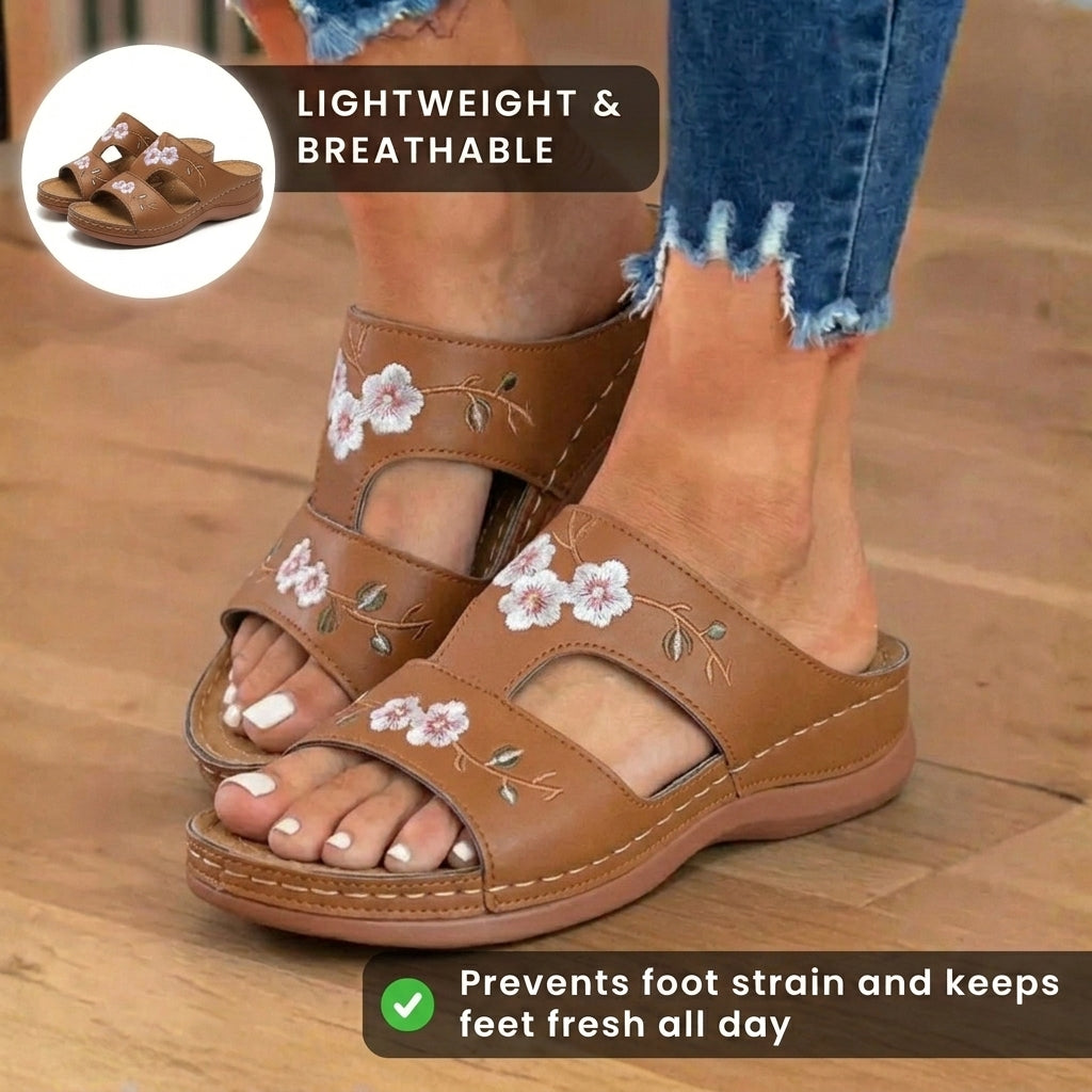 Classic Orthopedic Slippers with Timeless Style