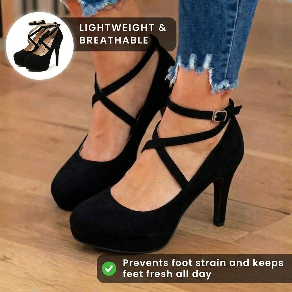 Classic Orthopedic Heels with Timeless Style