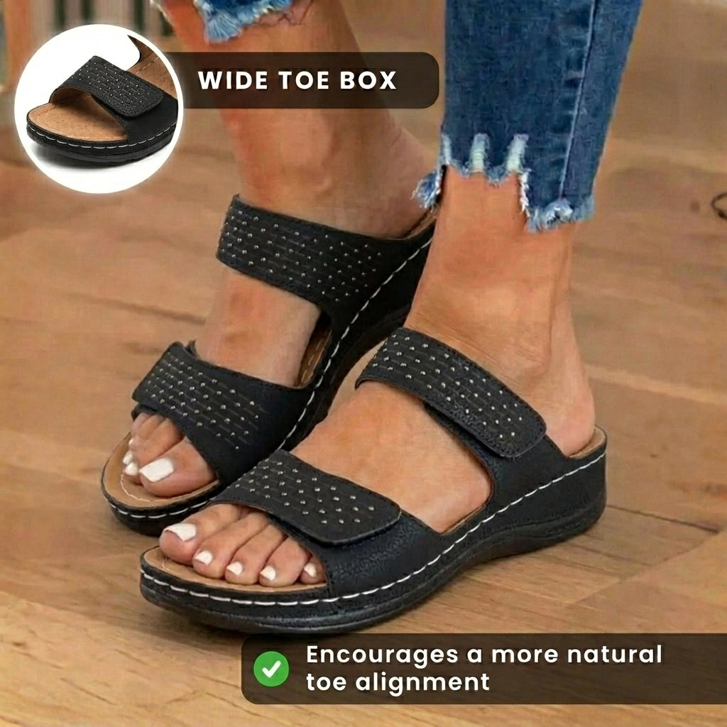 Classic Orthopedic Sandals with Timeless Style