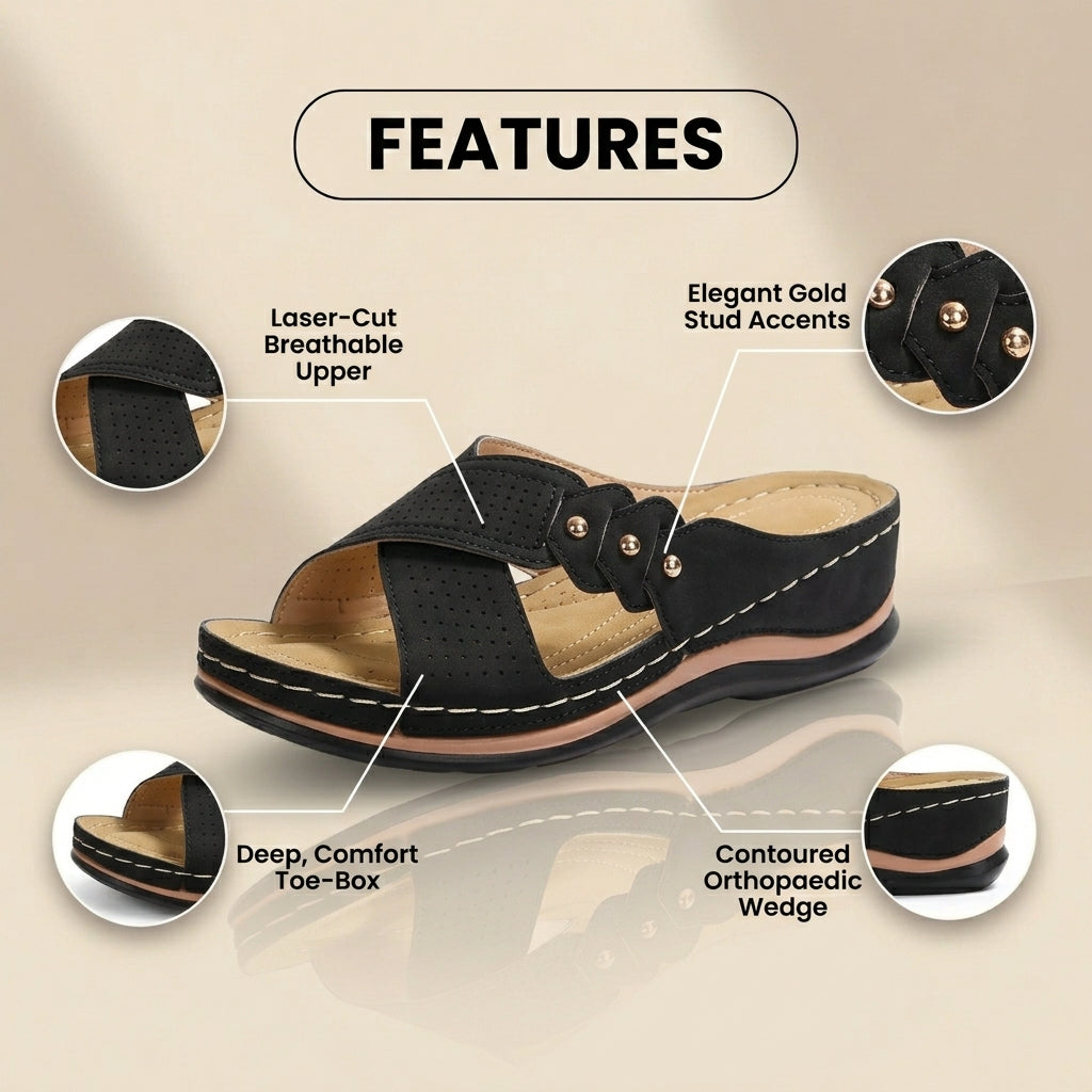 Chic Orthopedic Slippers with Unique Design