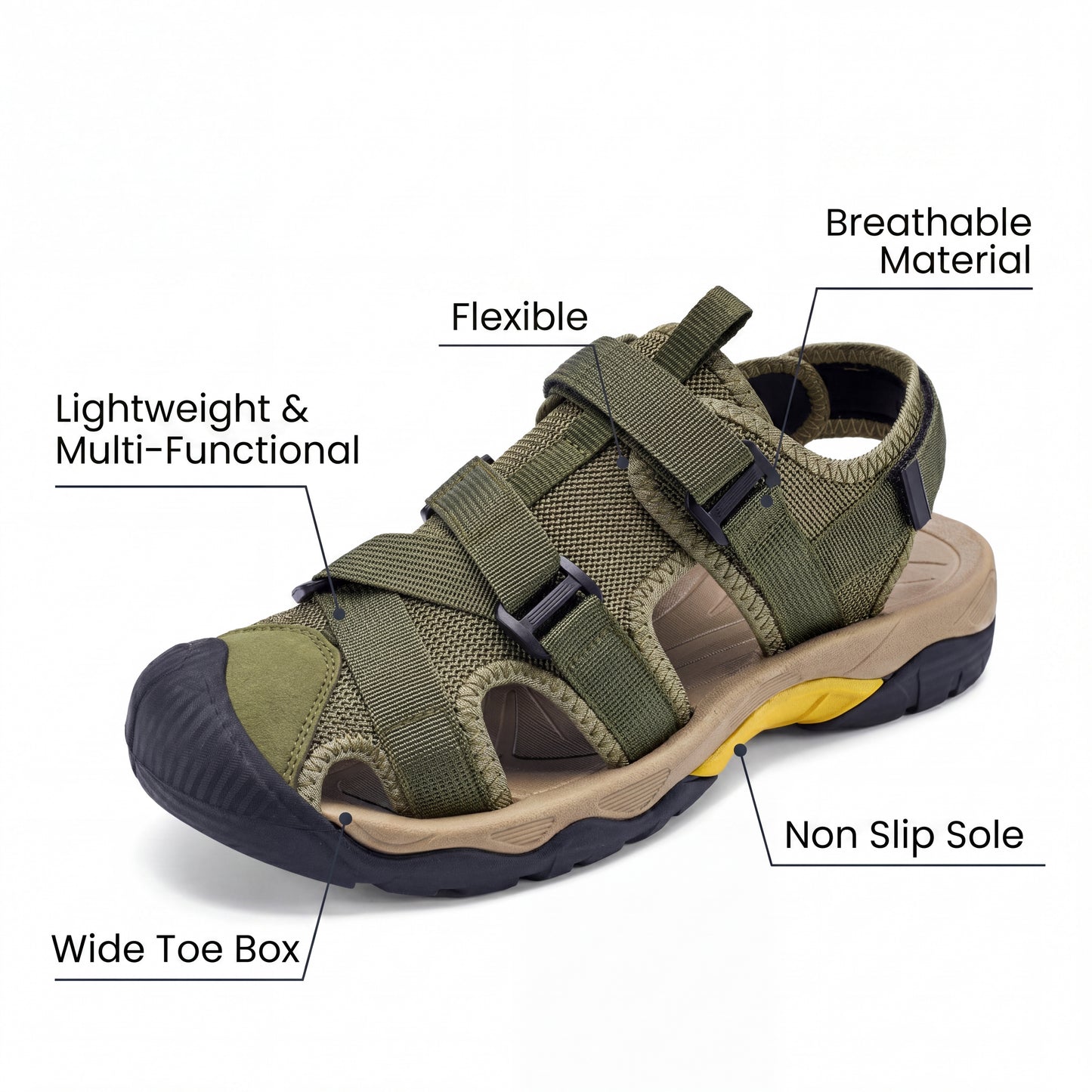 Graceful Orthopedic Sandals for Modern Look