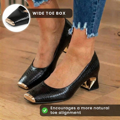 Chic Orthopedic Flats with Unique Design