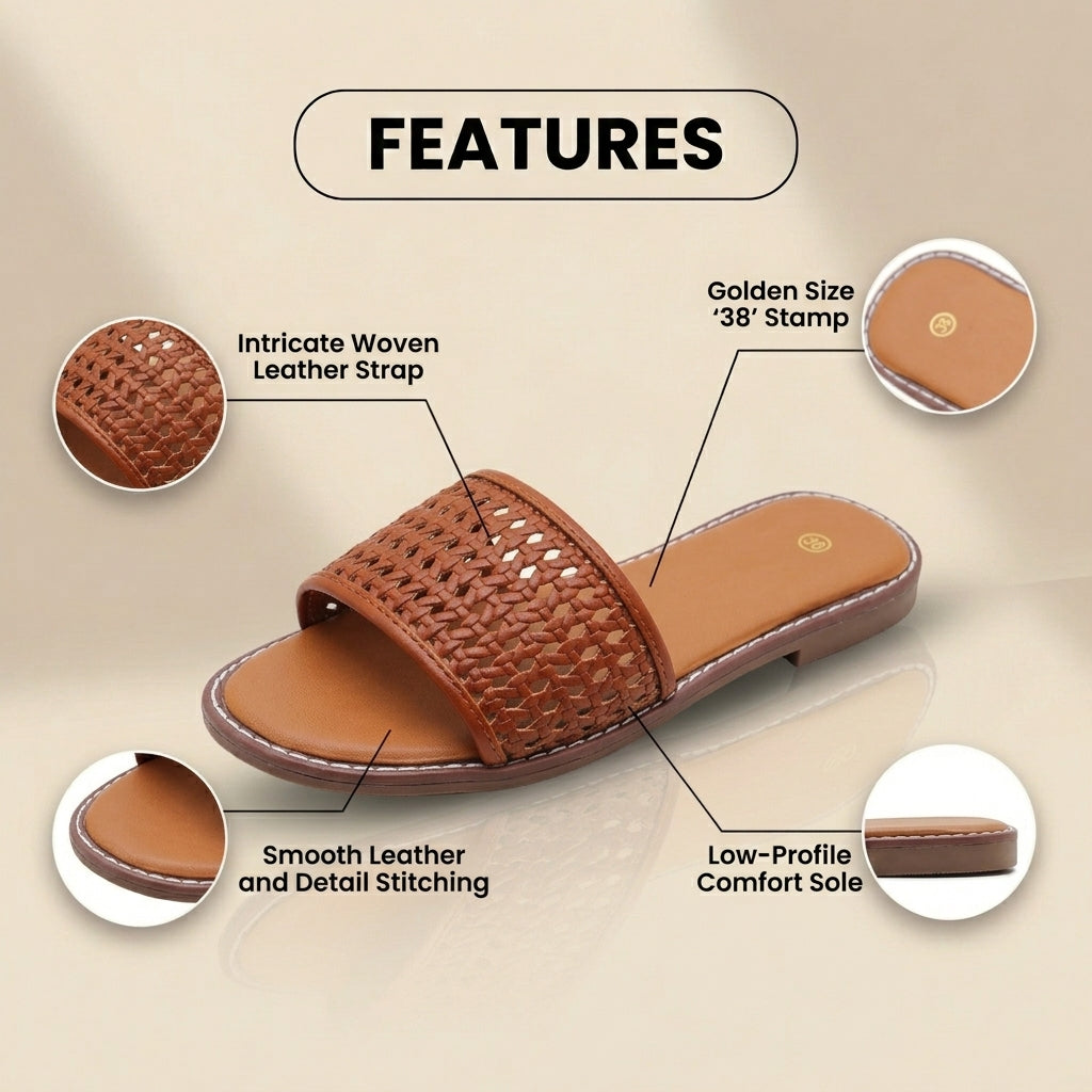 Chic Orthopedic Slippers with Unique Design