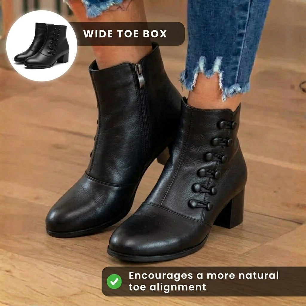 Classic Orthopedic Boots with Timeless Style