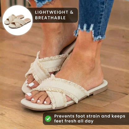Vintage Inspired Orthopedic Slippers