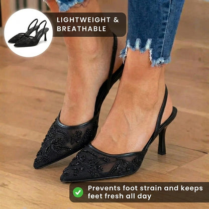 Vintage Inspired Orthopedic Mules