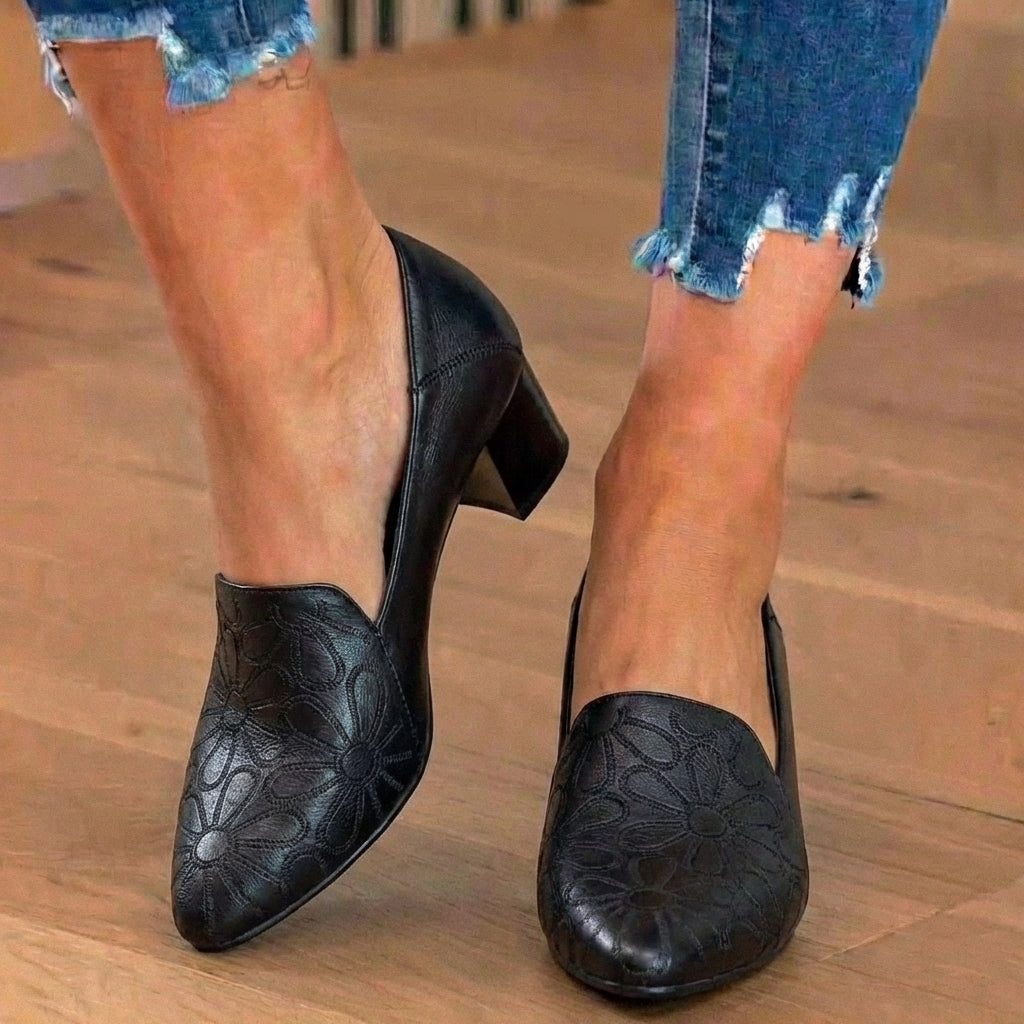 Classic Orthopedic Flats with Timeless Style