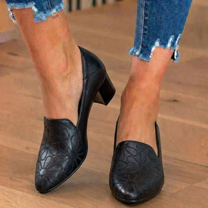 Classic Orthopedic Flats with Timeless Style
