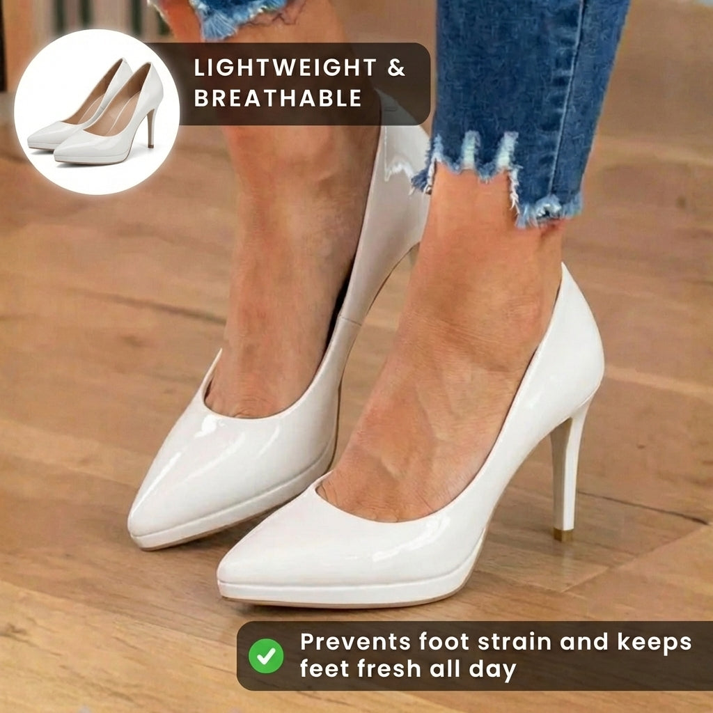 Classic Orthopedic Heels with Timeless Style