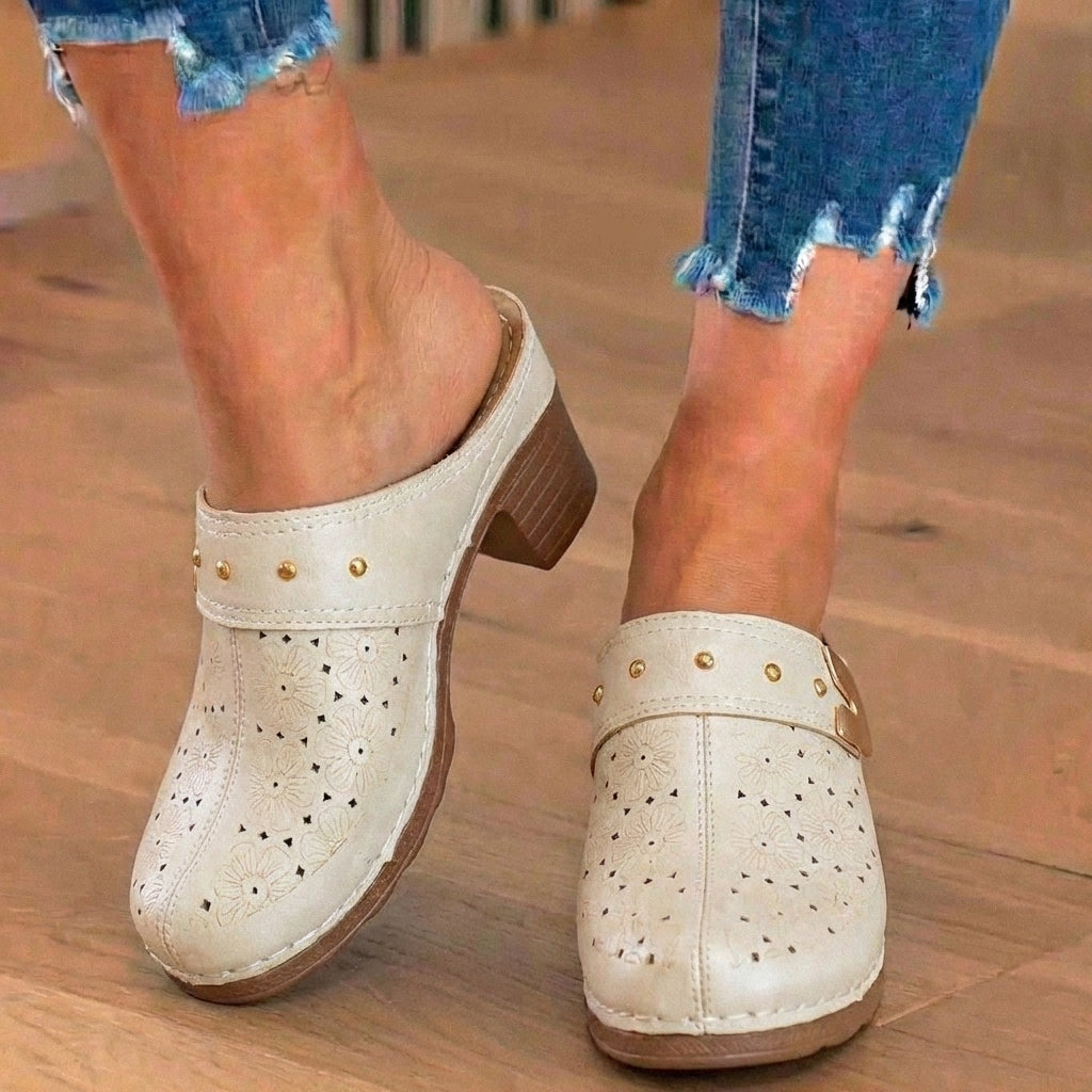 Classic Orthopedic Mules with Timeless Style