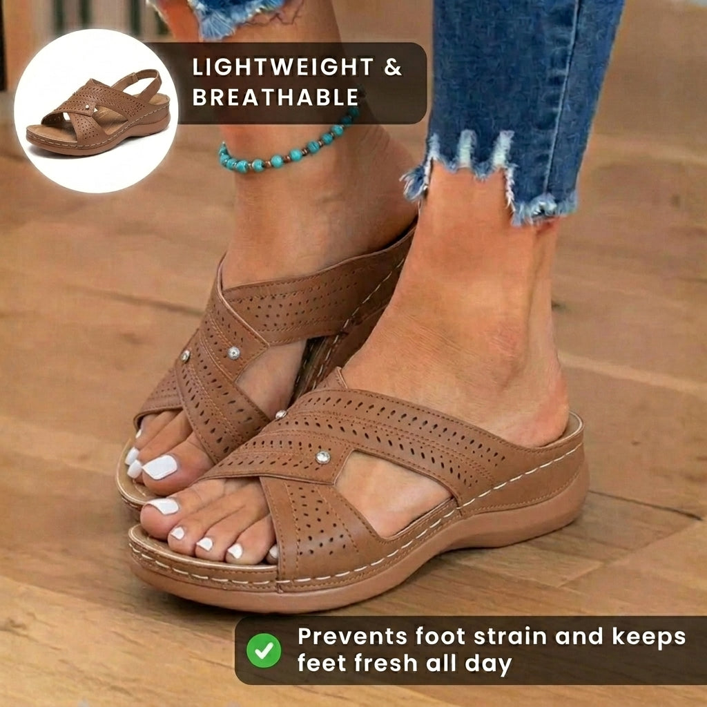Classic Orthopedic Sandals with Timeless Style