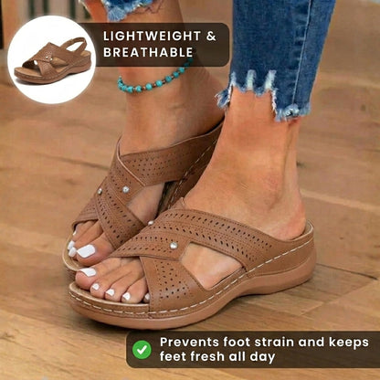 Classic Orthopedic Sandals with Timeless Style