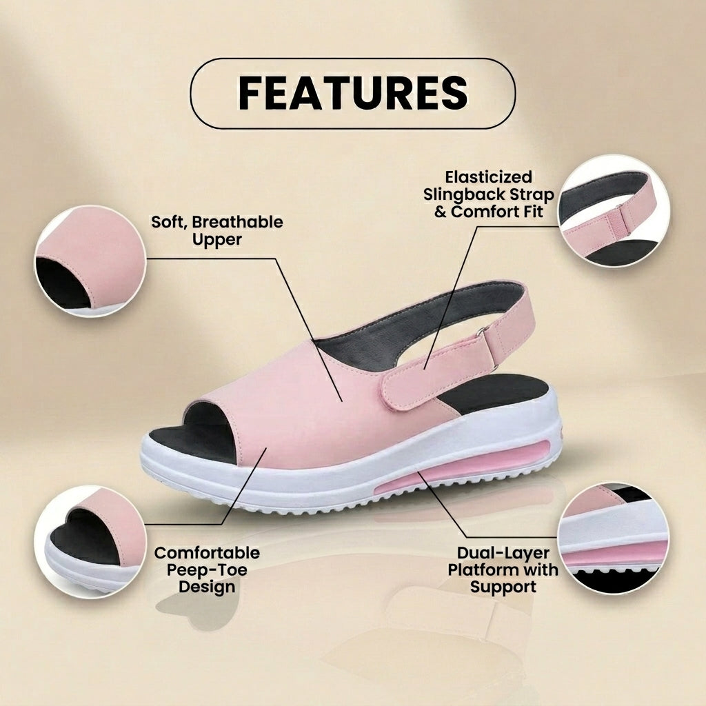 Graceful Orthopedic Sandals for Modern Look
