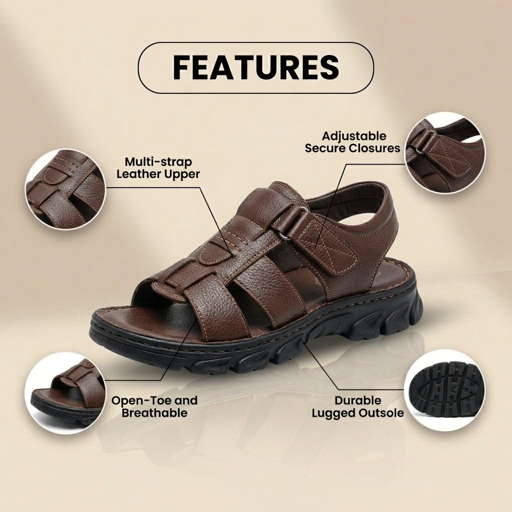 Chic Orthopedic Sandals with Unique Design