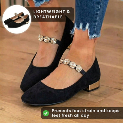 Classic Orthopedic Flats with Timeless Style