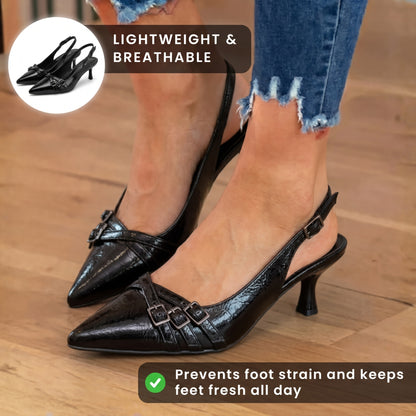 Classic Orthopedic Heels with Timeless Style