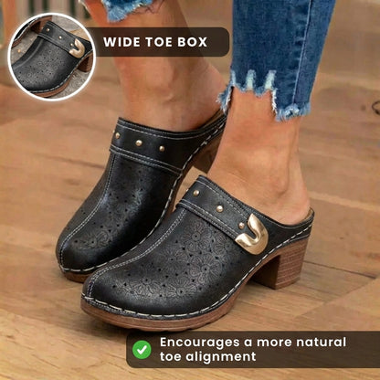 Classic Orthopedic Mules with Timeless Style