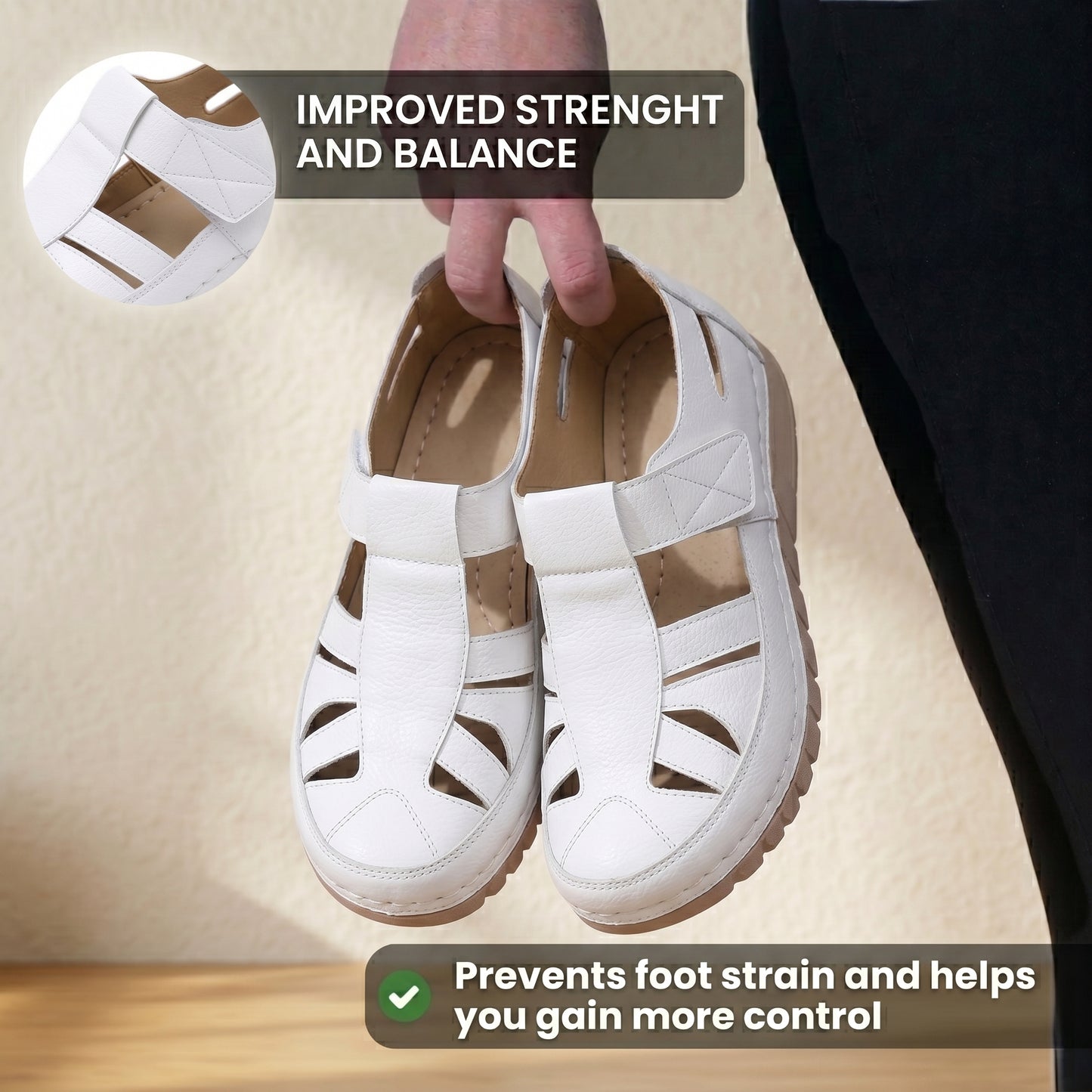 Beautifully Crafted Orthopedic Flats