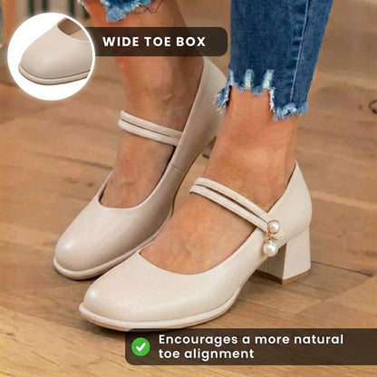 Chic Orthopedic Heels with Unique Design