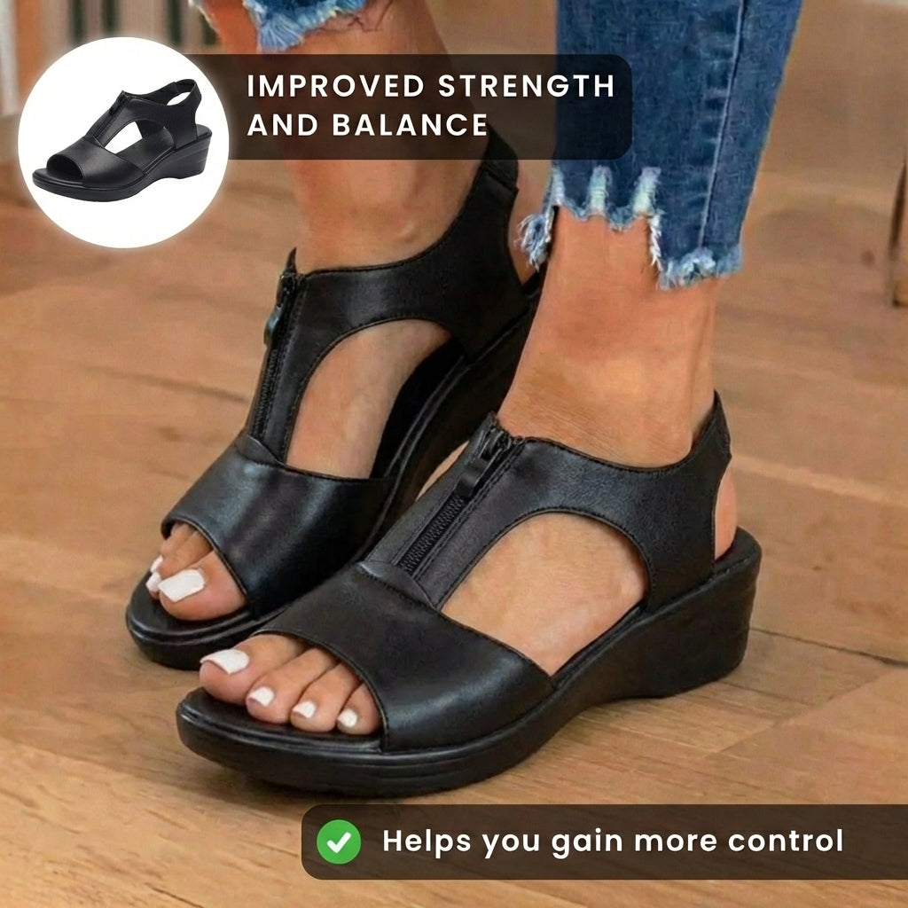 Vintage Inspired Orthopedic Sandals