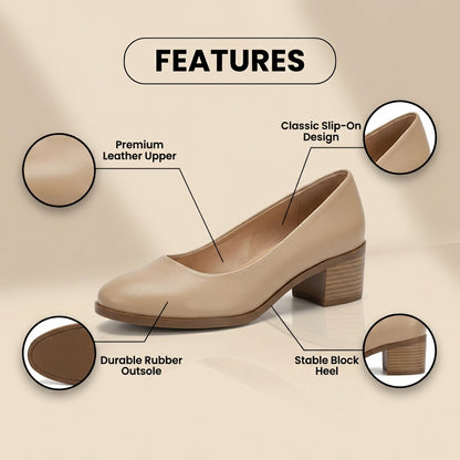 Classic Orthopedic Heels with Timeless Style