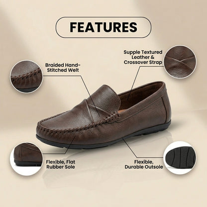 Classic Orthopedic Loafers with Timeless Style