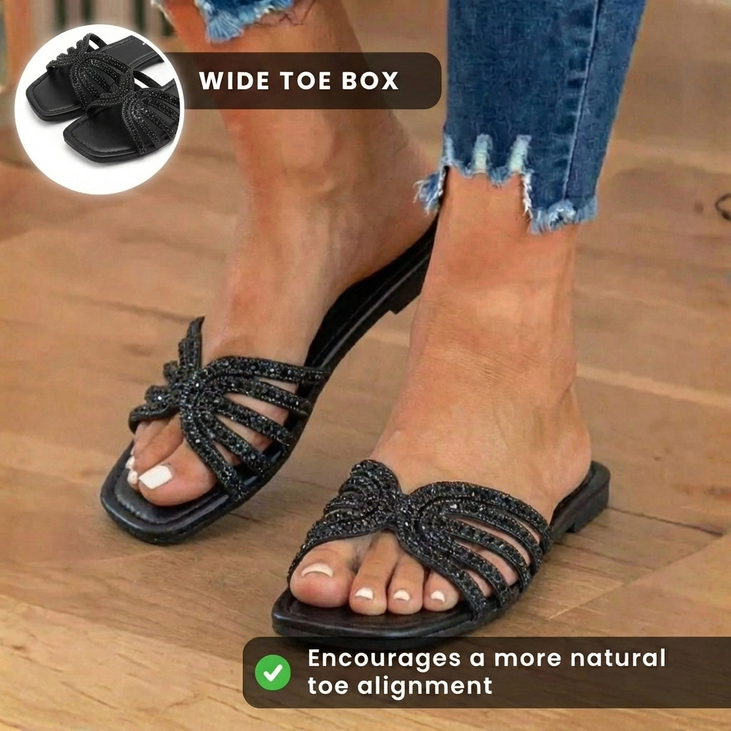 Vintage Inspired Orthopedic Slippers