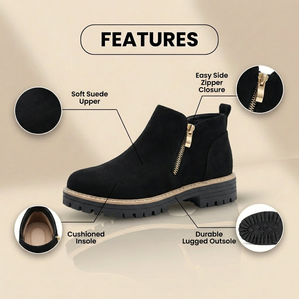 Chic Orthopedic Boots with Unique Design