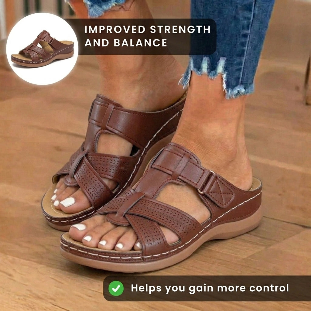 Vintage Inspired Orthopedic Sandals
