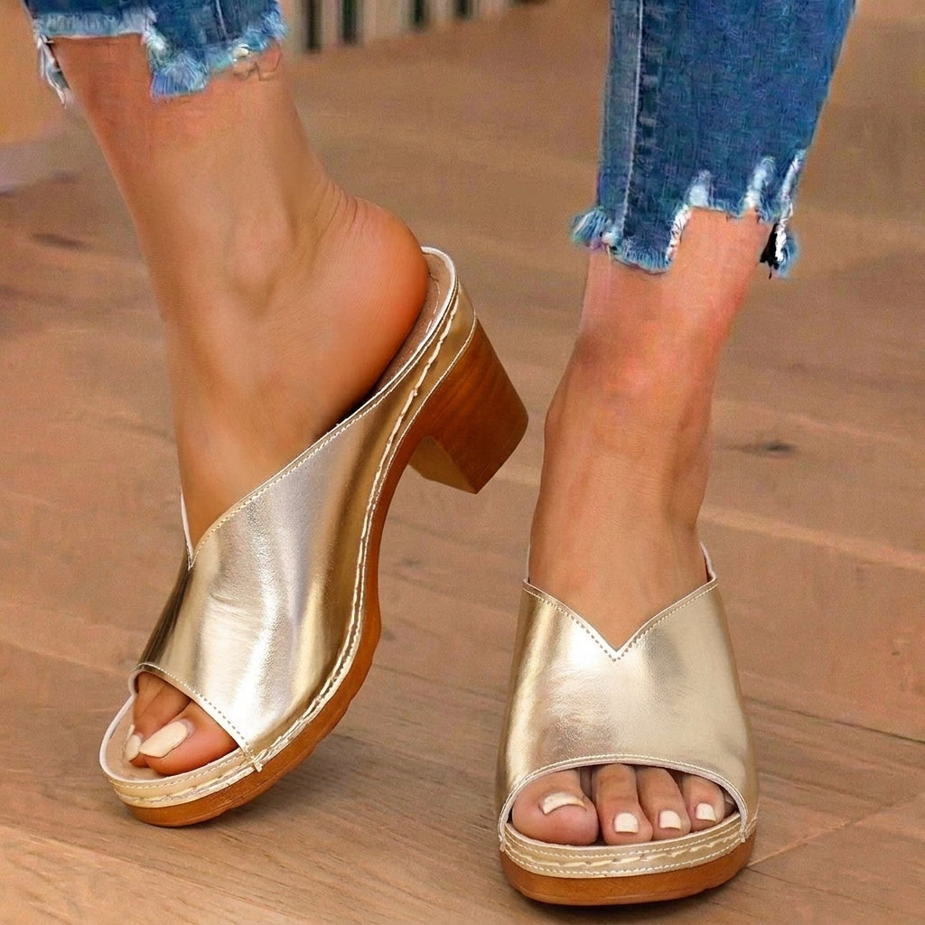 Chic Orthopedic Slippers with Unique Design