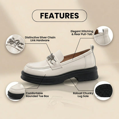 Chic Orthopedic Loafers with Unique Design