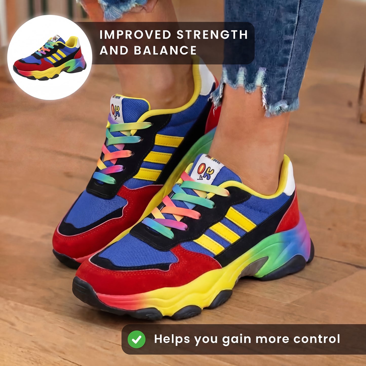 JO | Cheeky and casual sneakers