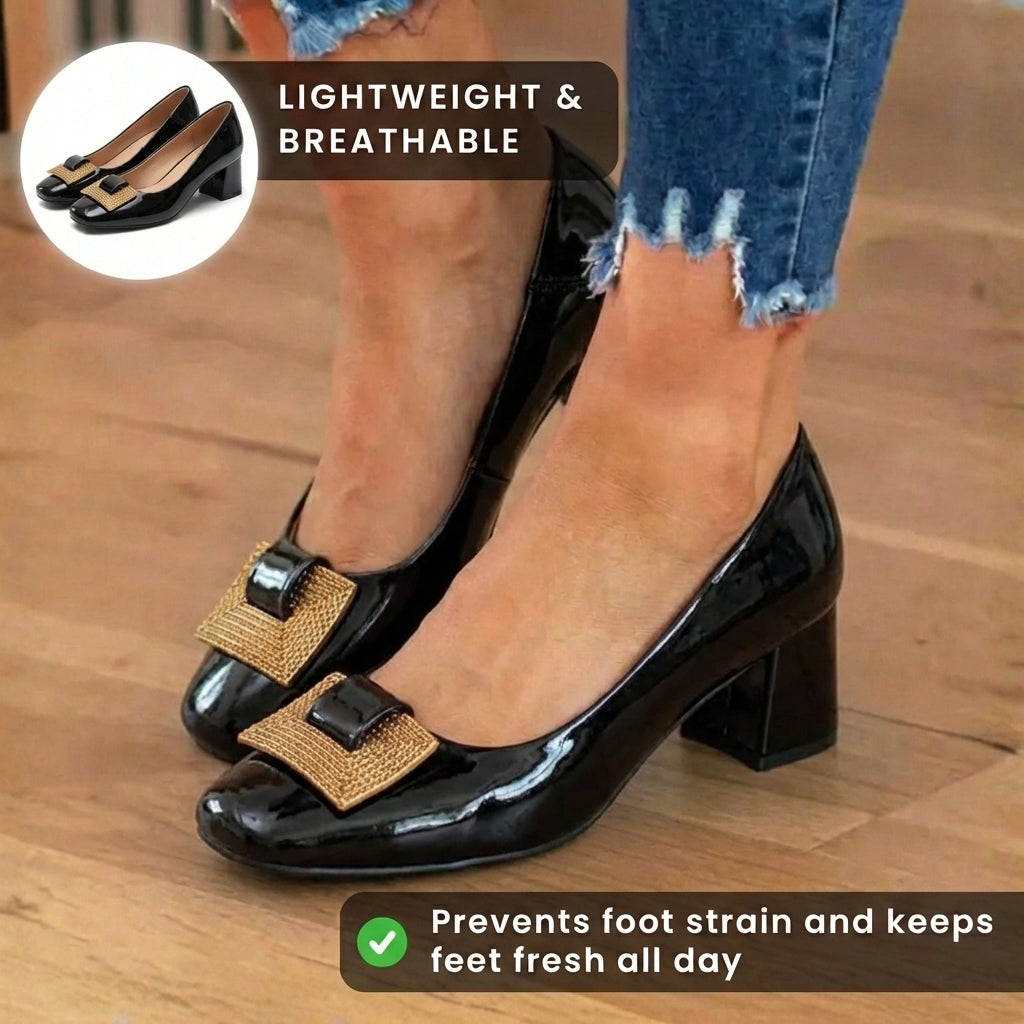Classic Orthopedic Heels with Timeless Style