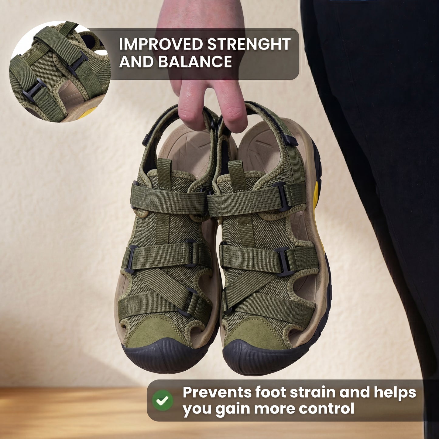 Graceful Orthopedic Sandals for Modern Look