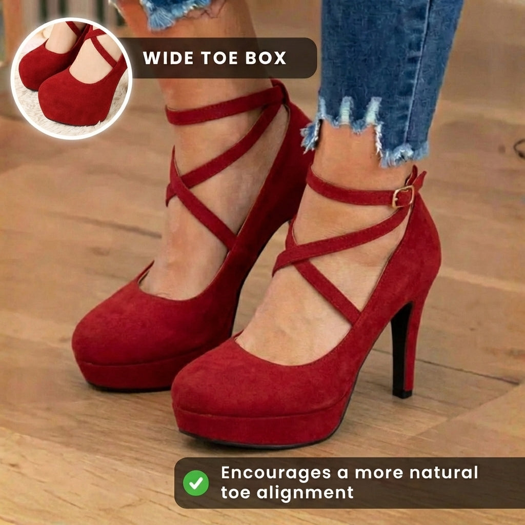 Classic Orthopedic Heels with Timeless Style