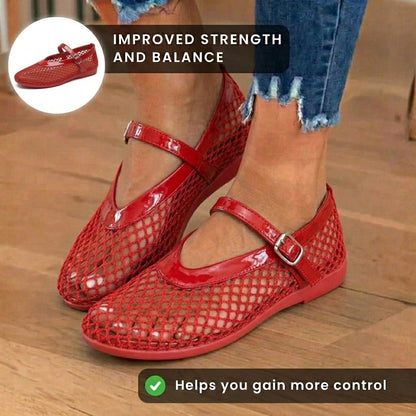 Vintage Inspired Orthopedic Flats