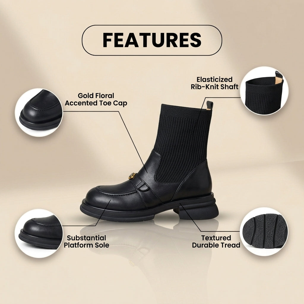 Vintage Inspired Orthopedic Boots