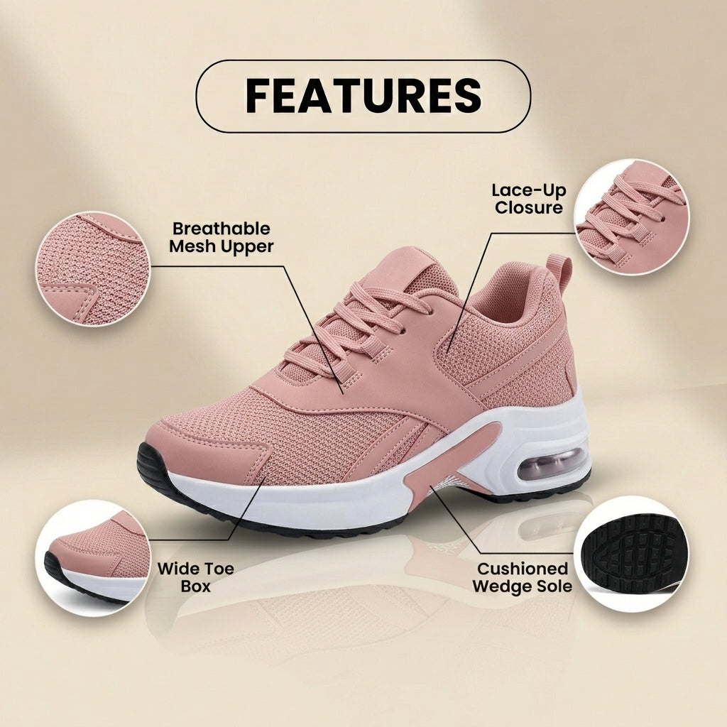 Chic Orthopedic Sneakers with Unique Design