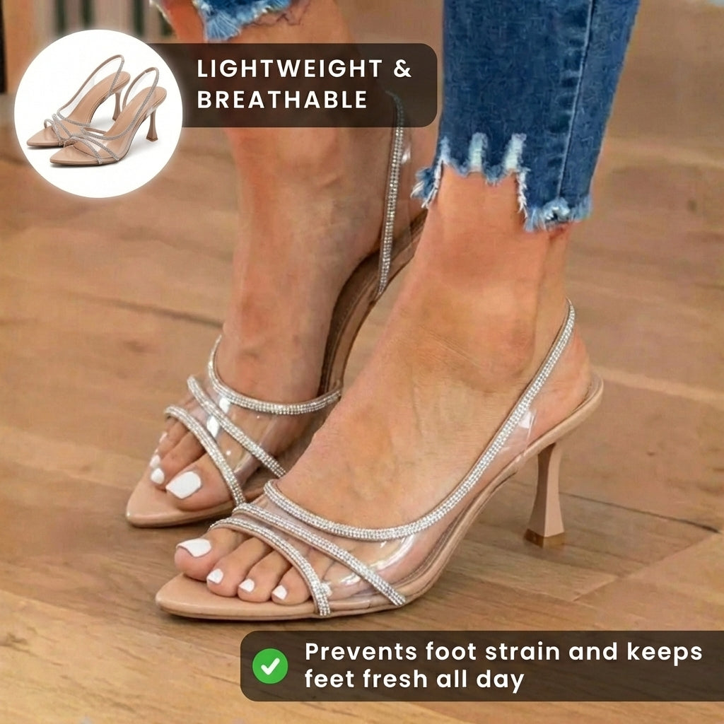 Chic Orthopedic Heels with Unique Design