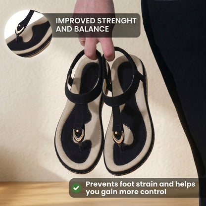 Graceful Orthopedic Flats for Modern Look