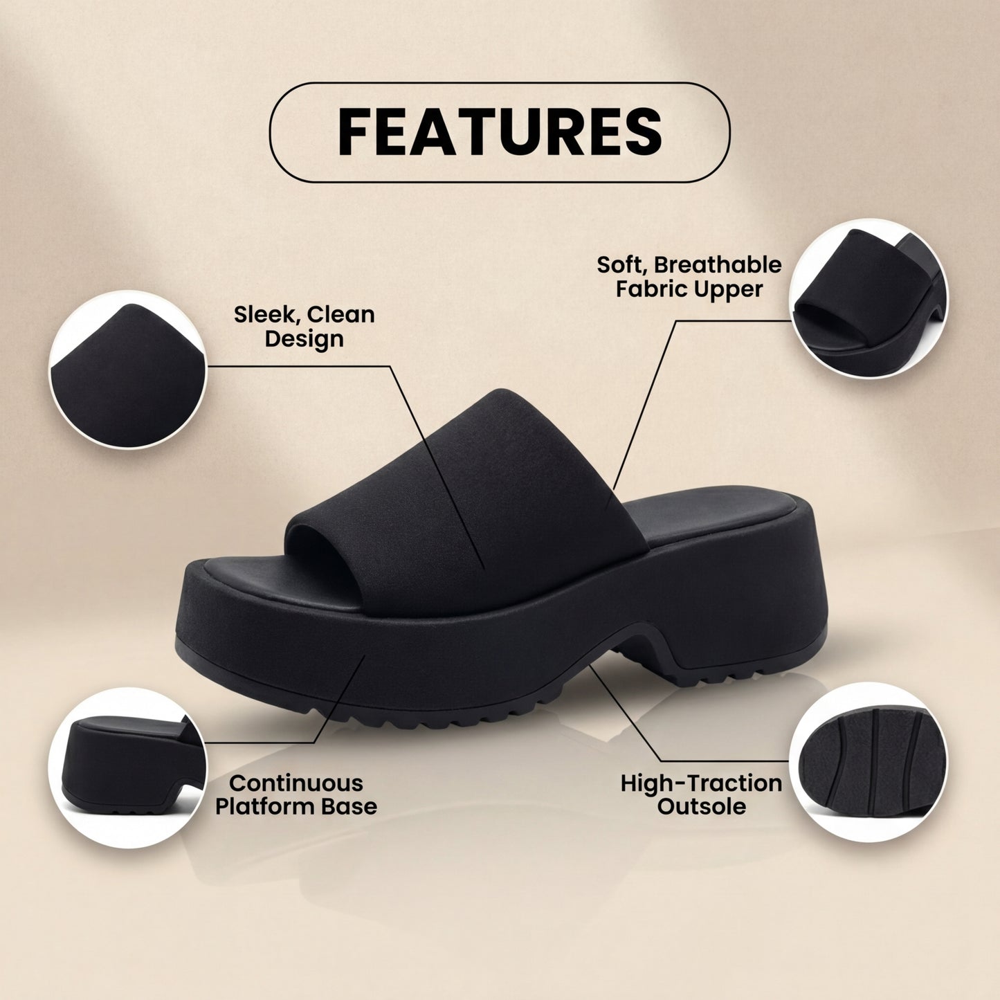 Graceful Orthopedic Slippers for Modern Look
