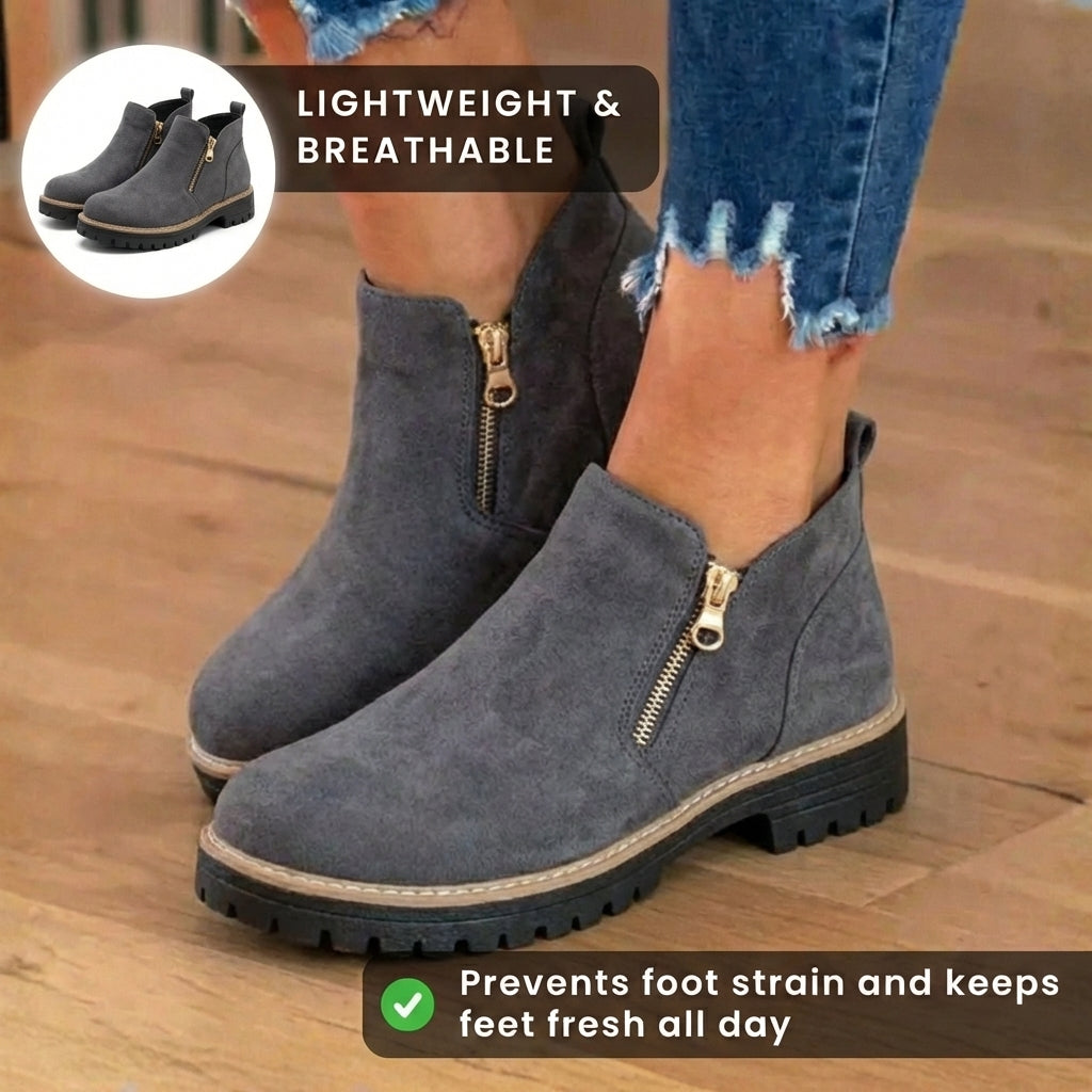 Classic Orthopedic Boots with Timeless Style