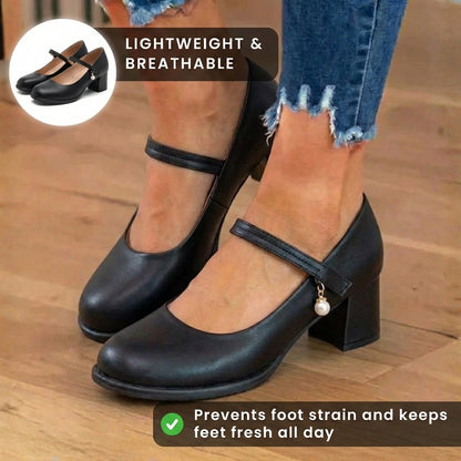 Chic Orthopedic Heels with Unique Design