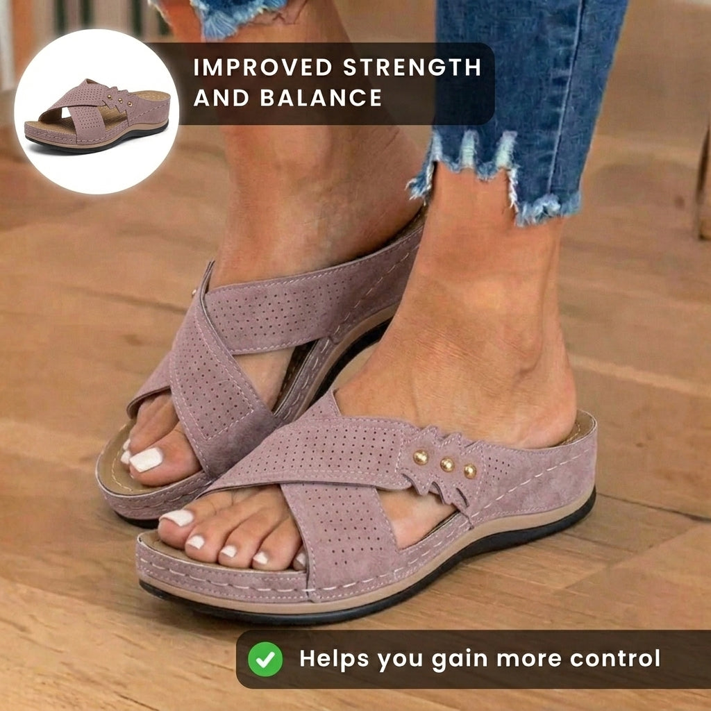 Chic Orthopedic Slippers with Unique Design