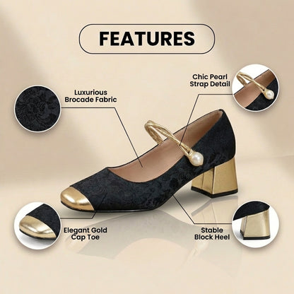 Classic Orthopedic Heels with Timeless Style